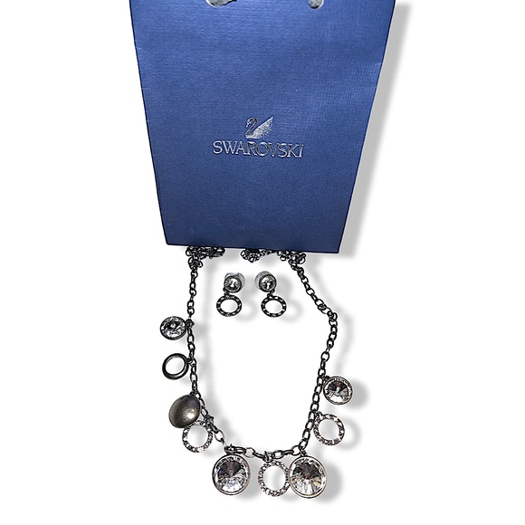 Swarovski Necklace & Earrings Set - Picture 2 of 3